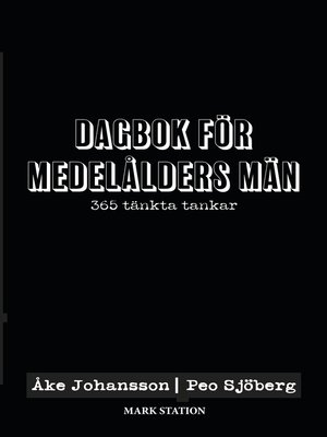 cover image of Dagbok för medelålders män